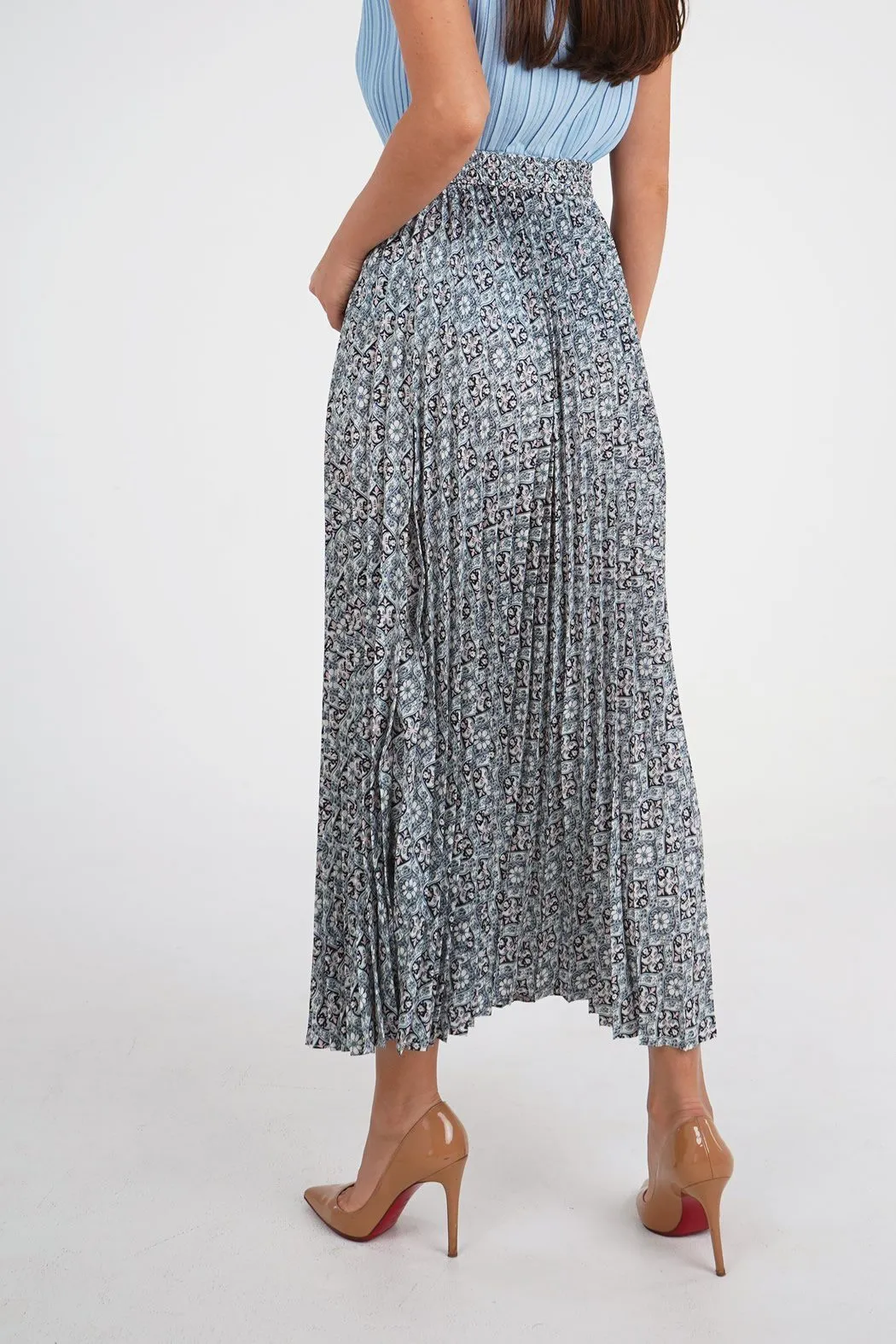 Salenia A-Line Printed Skirt
