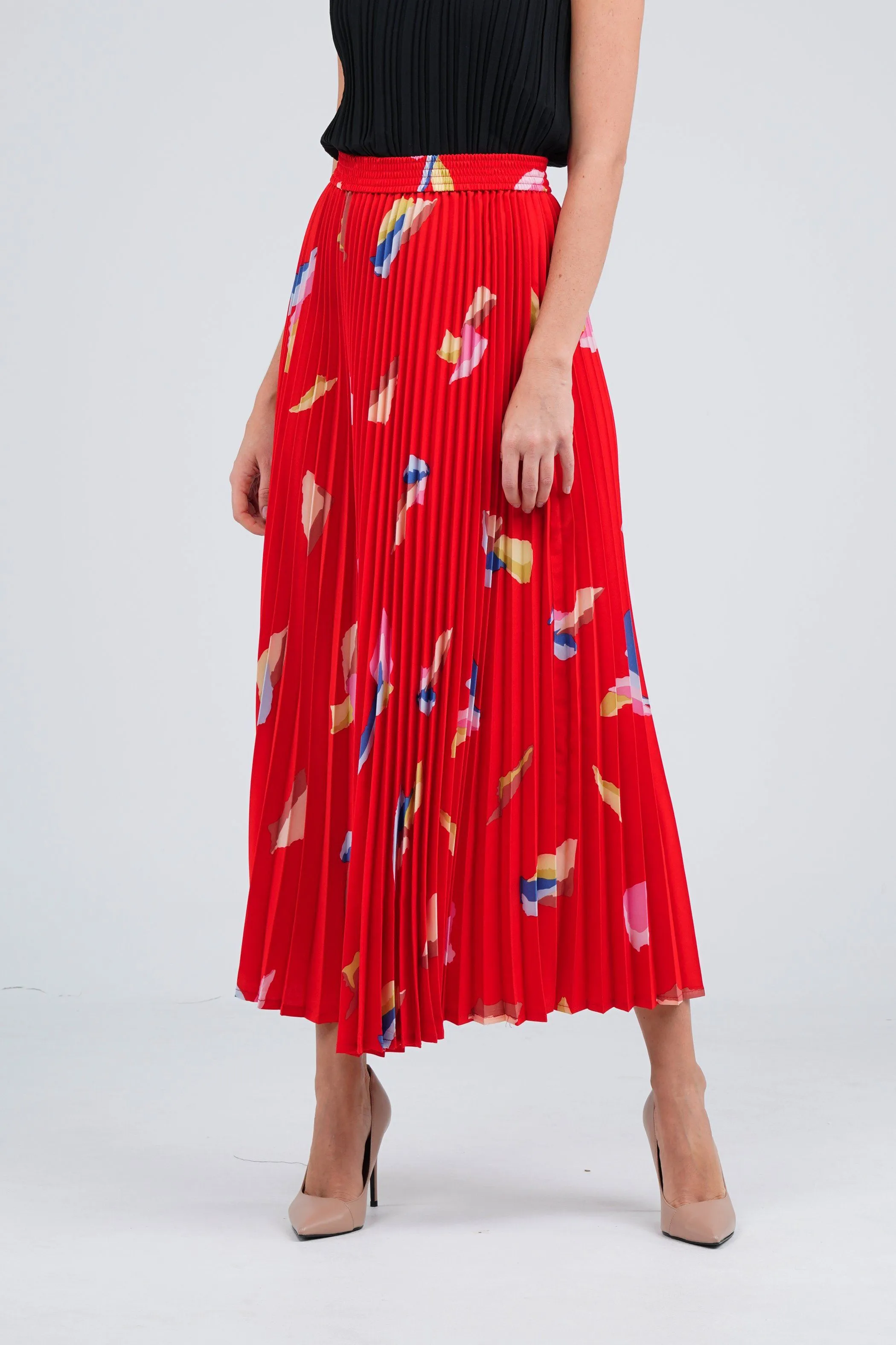 Salenia A-Line Printed Skirt