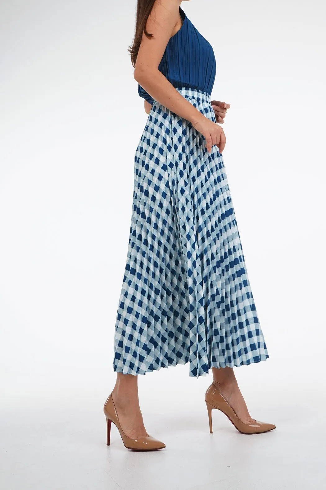 Salenia A-Line Printed Skirt