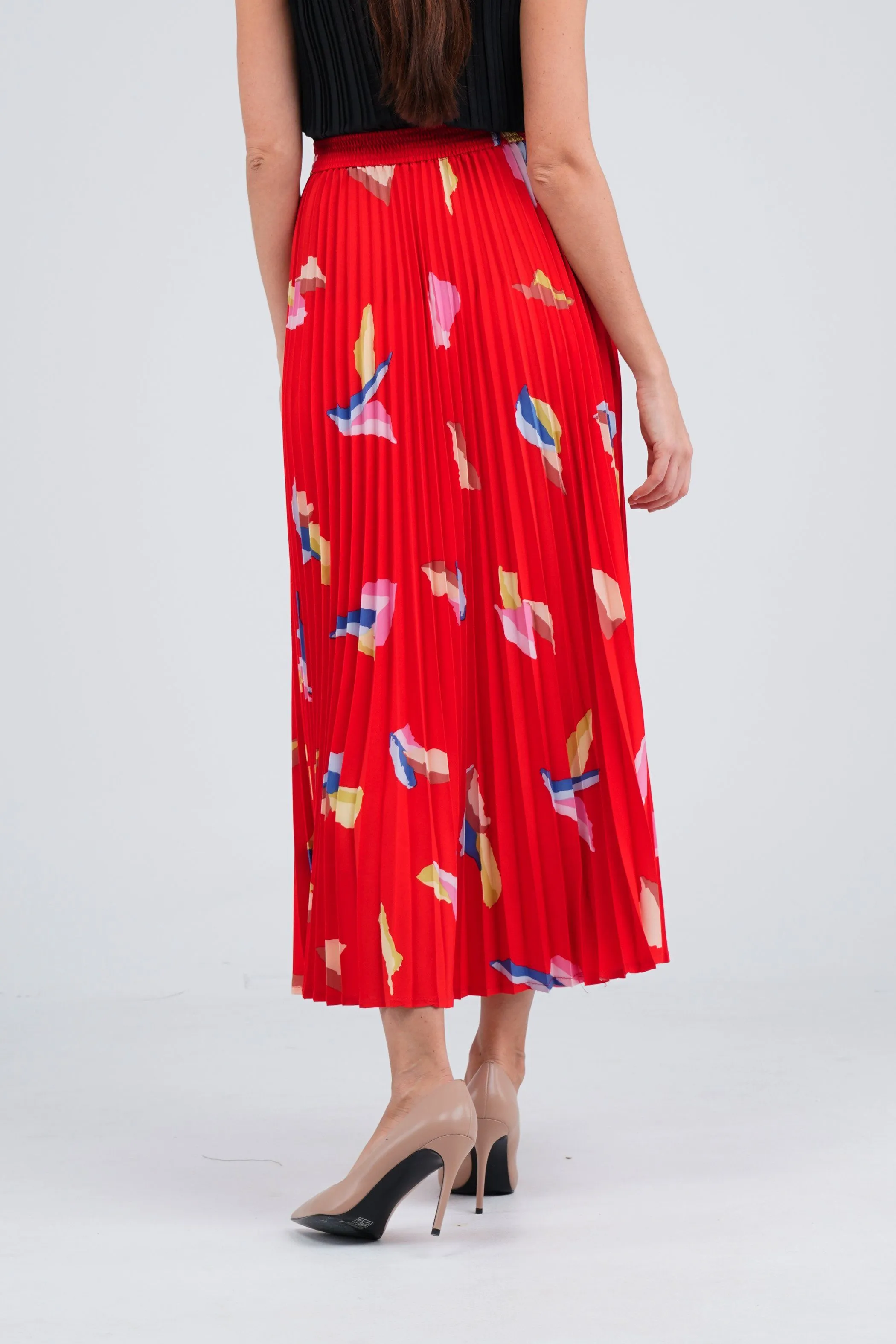 Salenia A-Line Printed Skirt