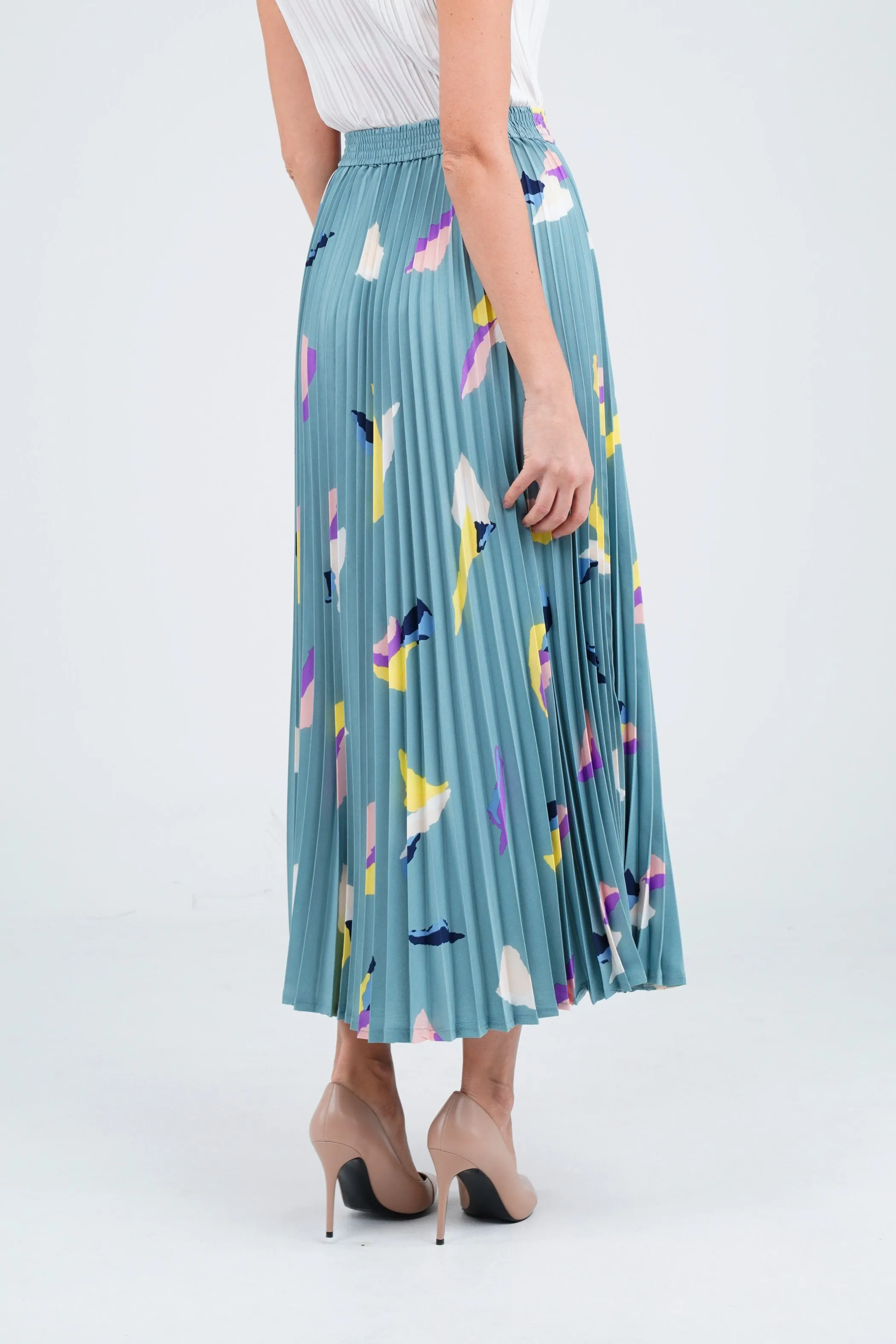 Salenia A-Line Printed Skirt