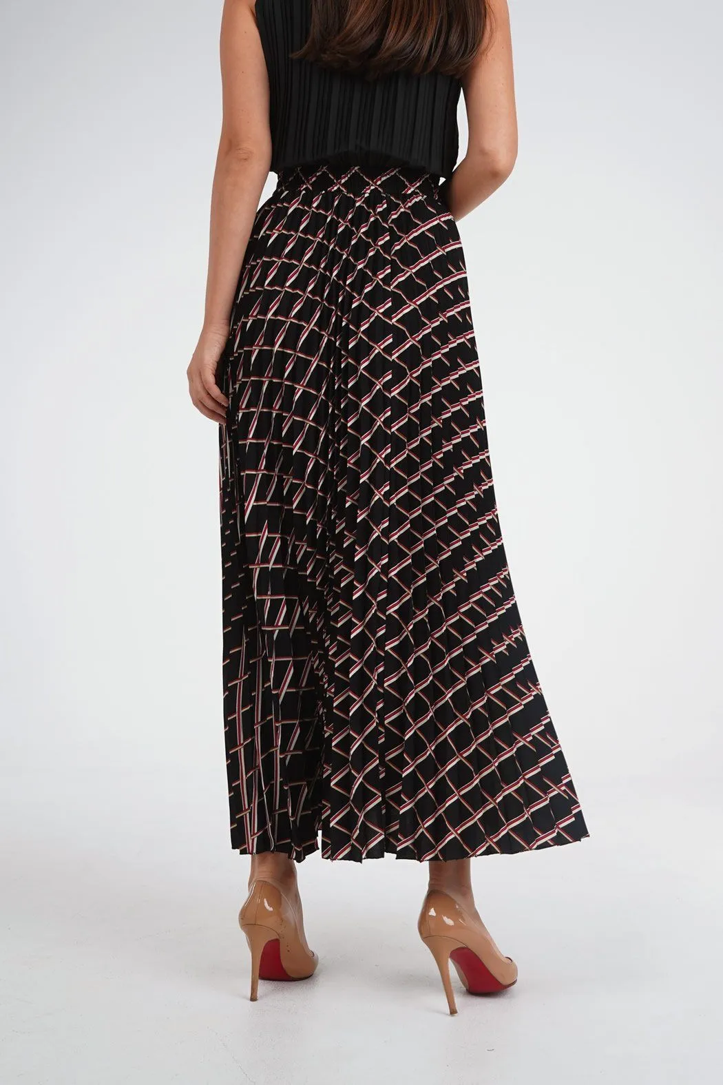 Salenia A-Line Printed Skirt