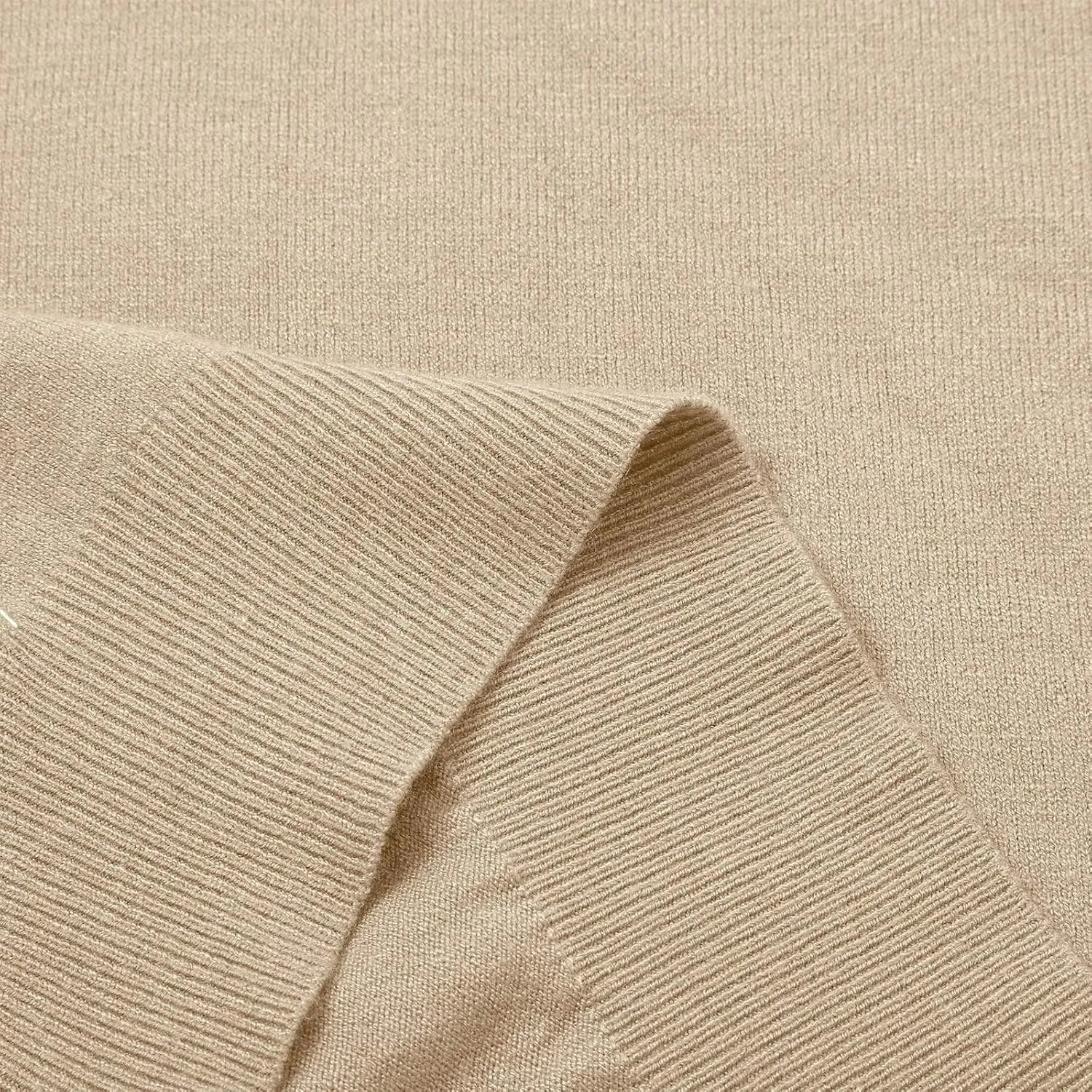 Short Sleeve Sweater for Women Trendy 2024 Soft Crewneck Knit T Shirts Casual Solid Loose Fit Cashmere Sweaters Tees