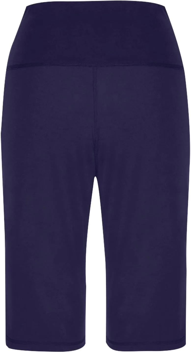 Sports Shorts for Women Casual Loose Pocketed Comfortable High-Waisted Knee High Fitted Casual Stretchy Athletic Pant