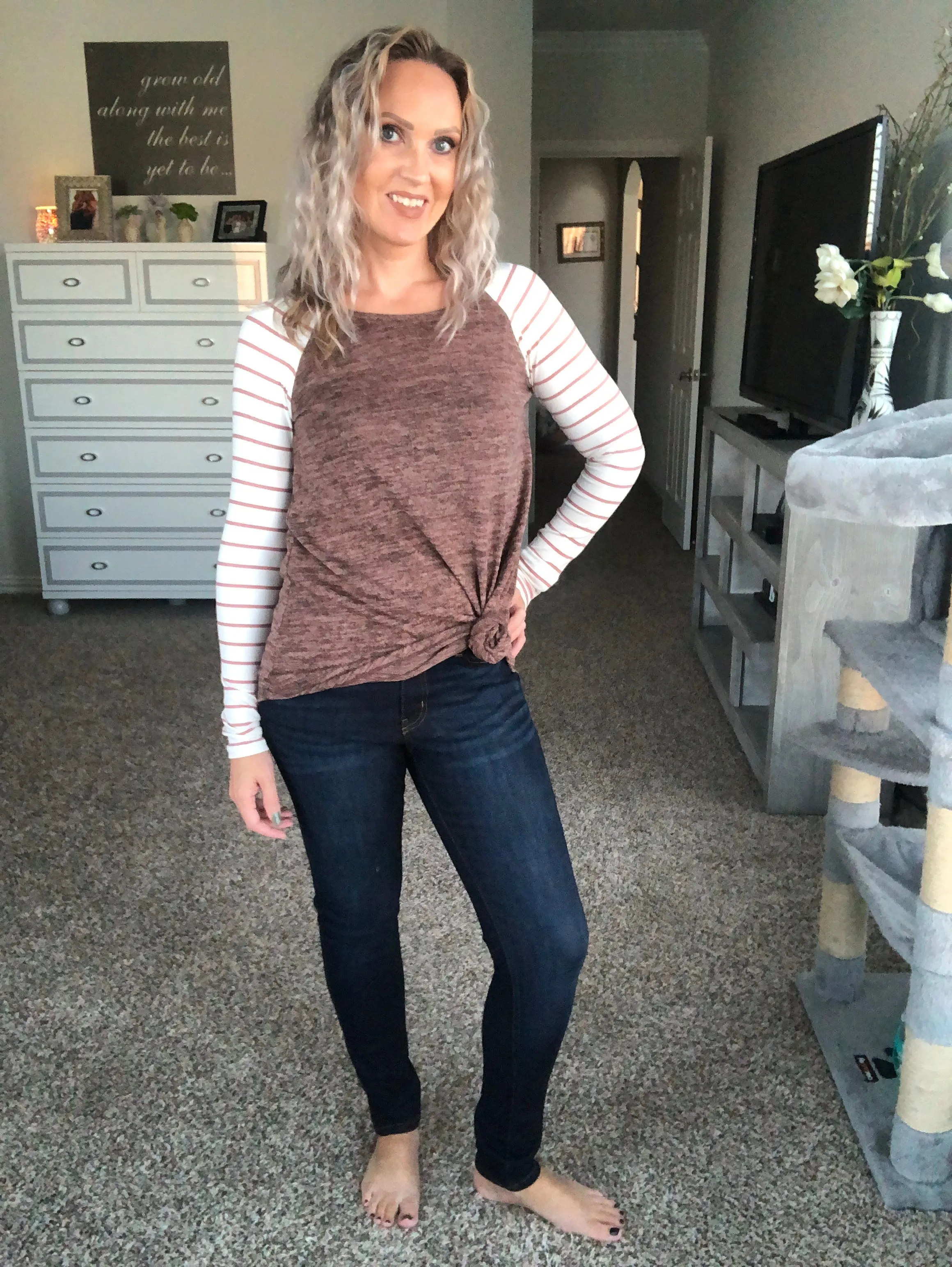 Striped Sleeved Best Seller Tunic