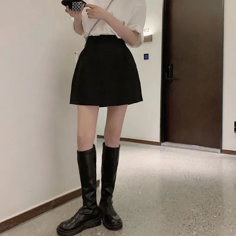 Taya Puffy A-Line Skirt