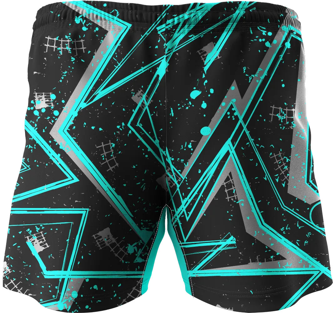 Texture Printed Training Shorts