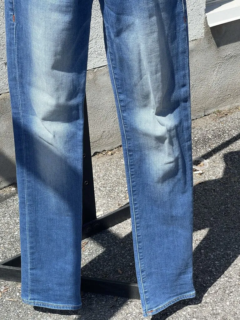 True Religion Cora Mid Rise Straight Jeans 27(Stretchy)