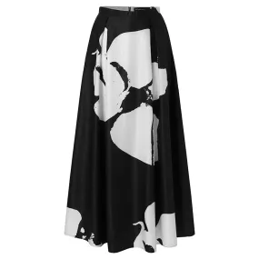 Vintage Bohemian High Waist Maxi Skirt