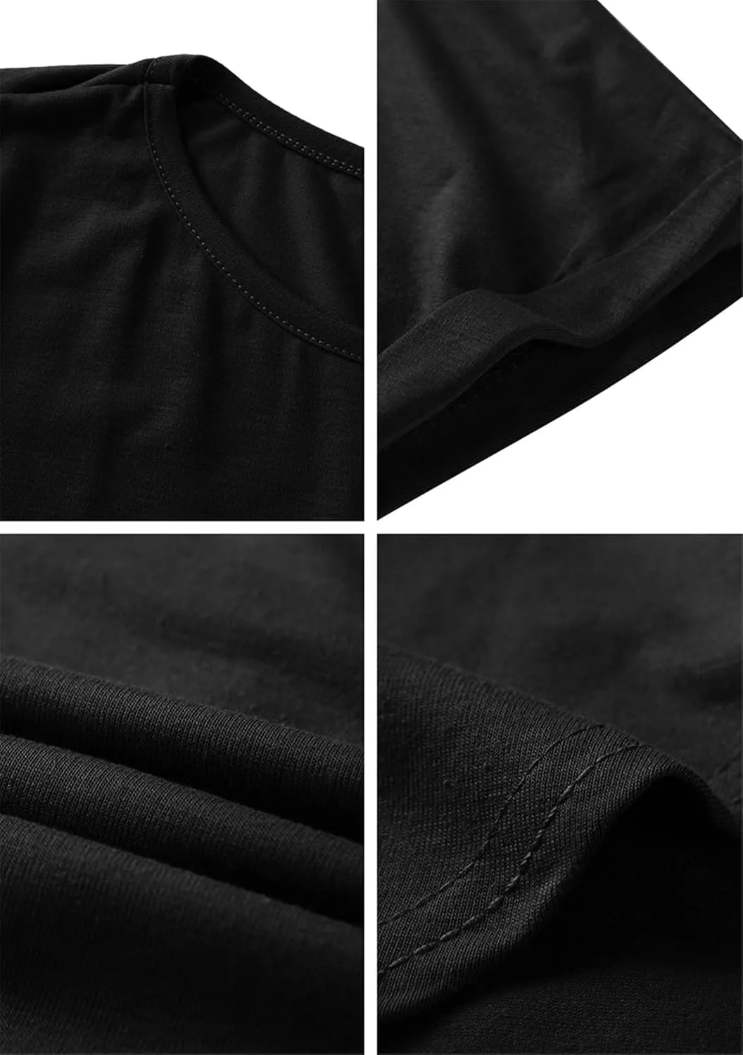 WIWIQS Women's Casual Short Sleeve Slit Dress Summer Solid Party Long Maxi Dress Knee Length Dress