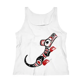 Wolf Relaxed Jersey Tank Top