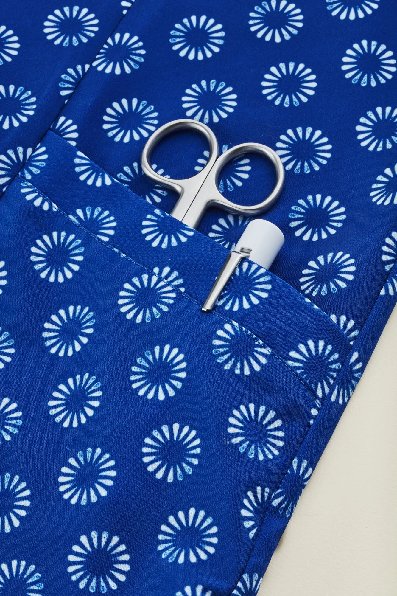 Womens Easy Stretch Daisy Print Tunic