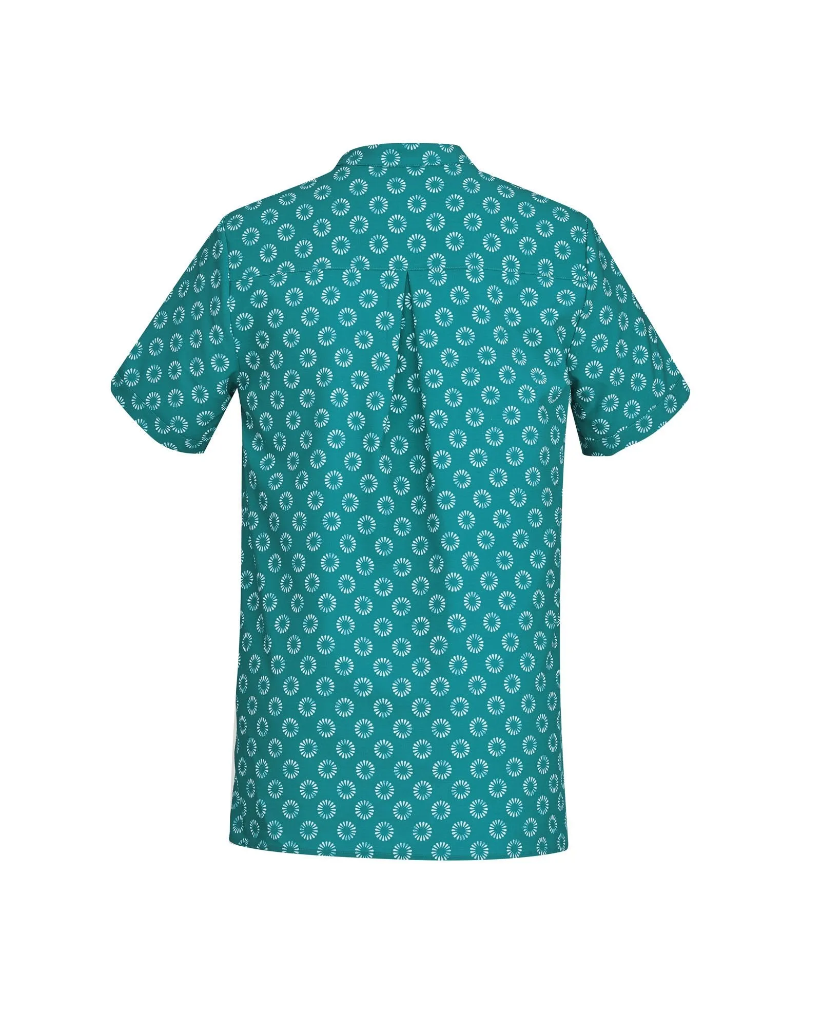 Womens Easy Stretch Daisy Print Tunic