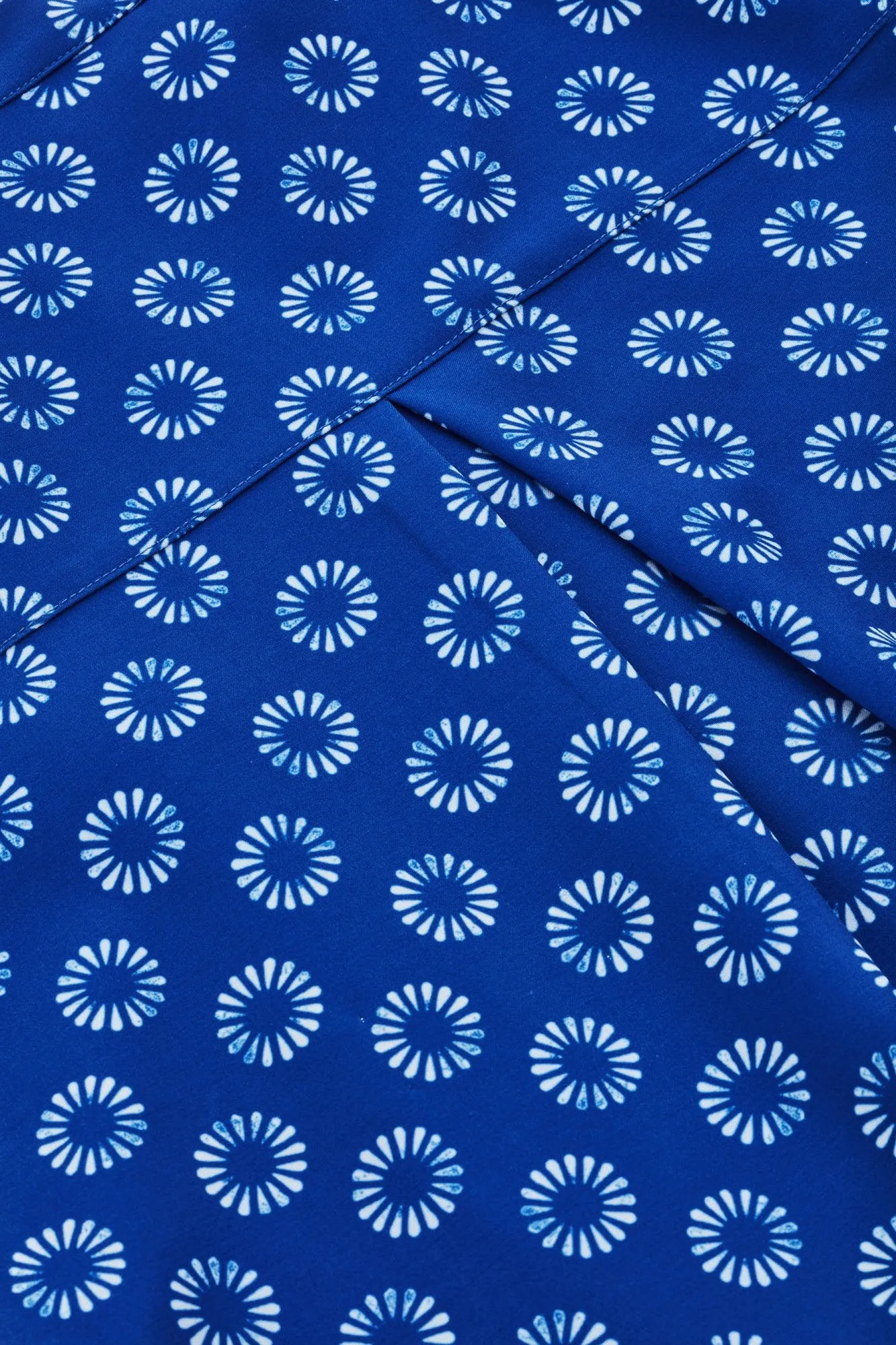 Womens Easy Stretch Daisy Print Tunic