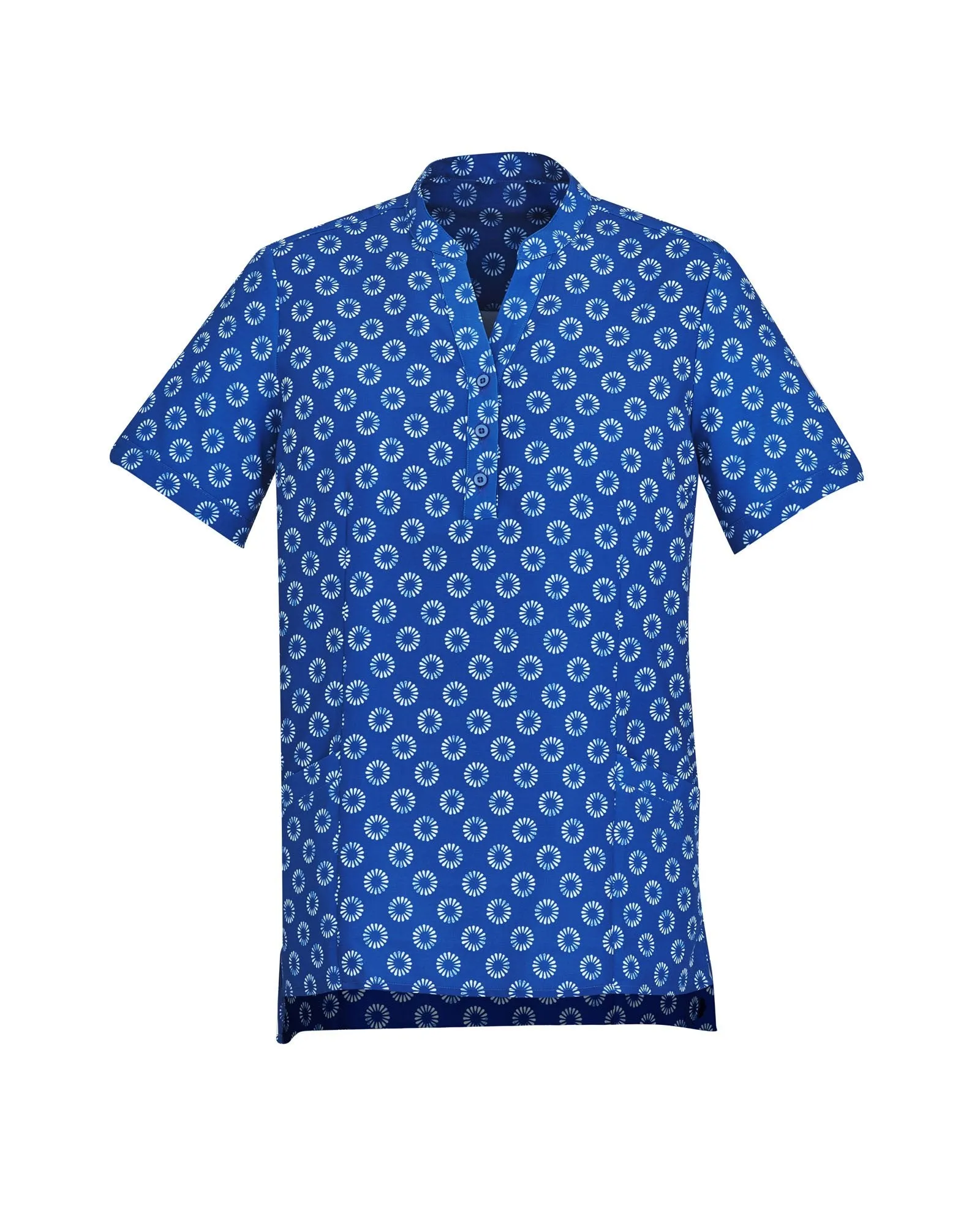 Womens Easy Stretch Daisy Print Tunic