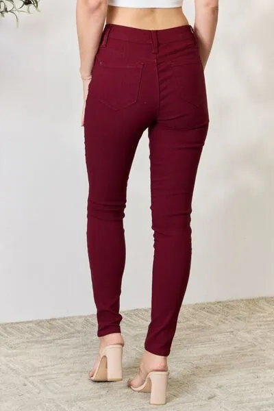 YMI Hyperstretch Skinnies (Dark wine)