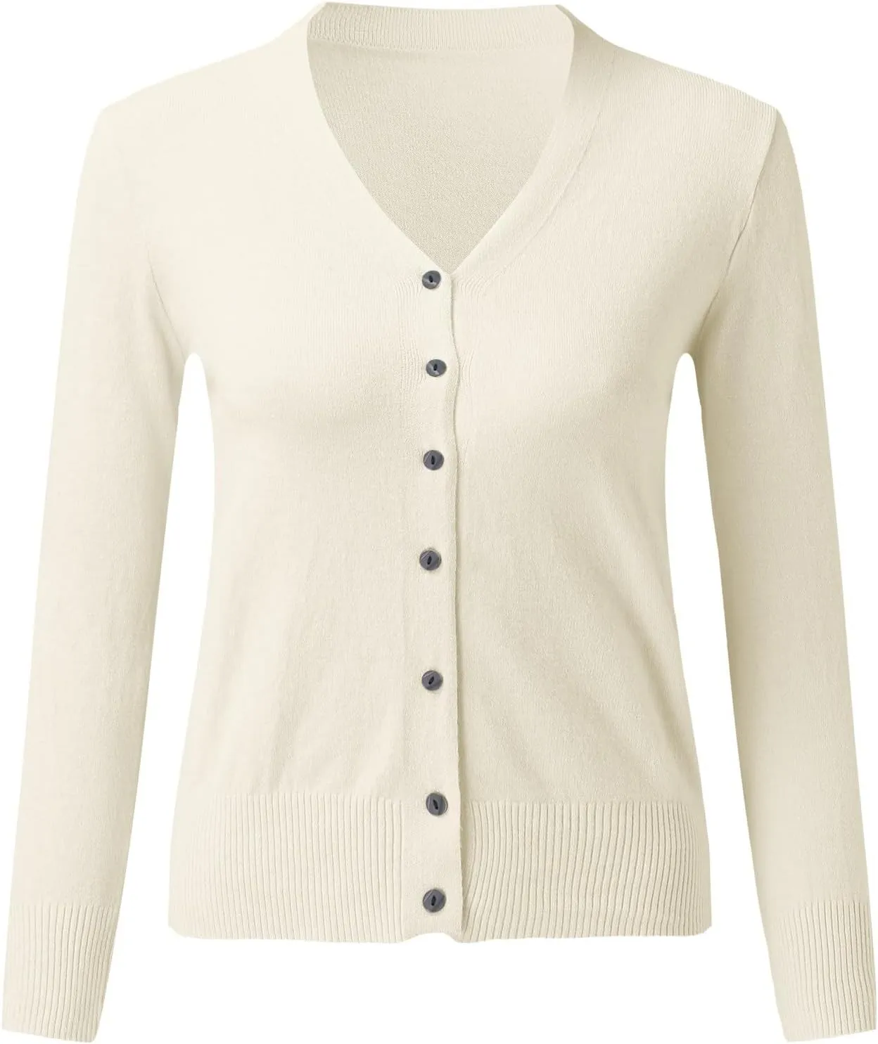 ZYXTIM Womens Lightwieght Sweater Cardigan Open Front Button Down Cable Knit Soft Casual Fall Cardigans Chunky Outwear Coats